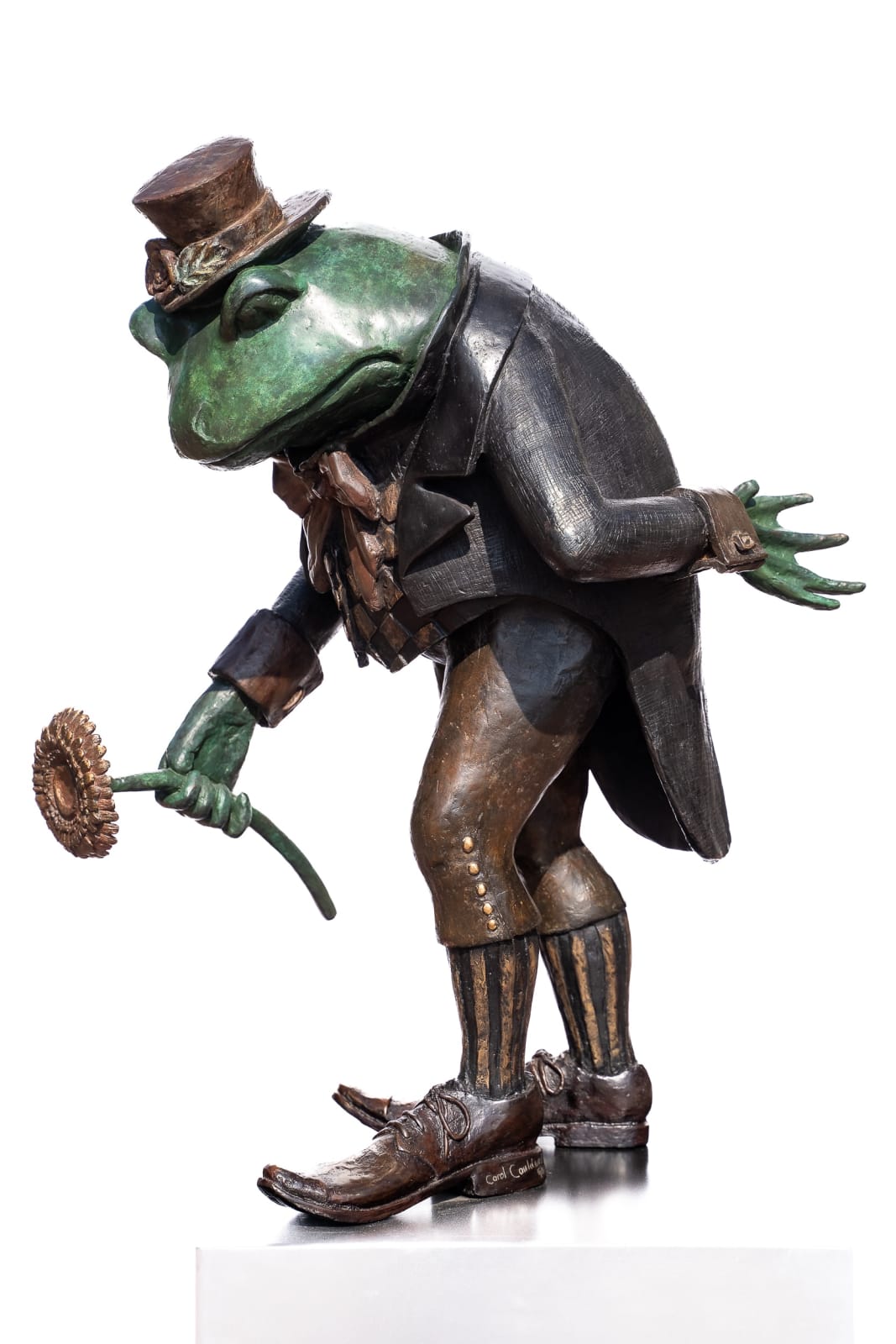 Carol Cauldwell, A Froggy Would A Wooing Go, 2017