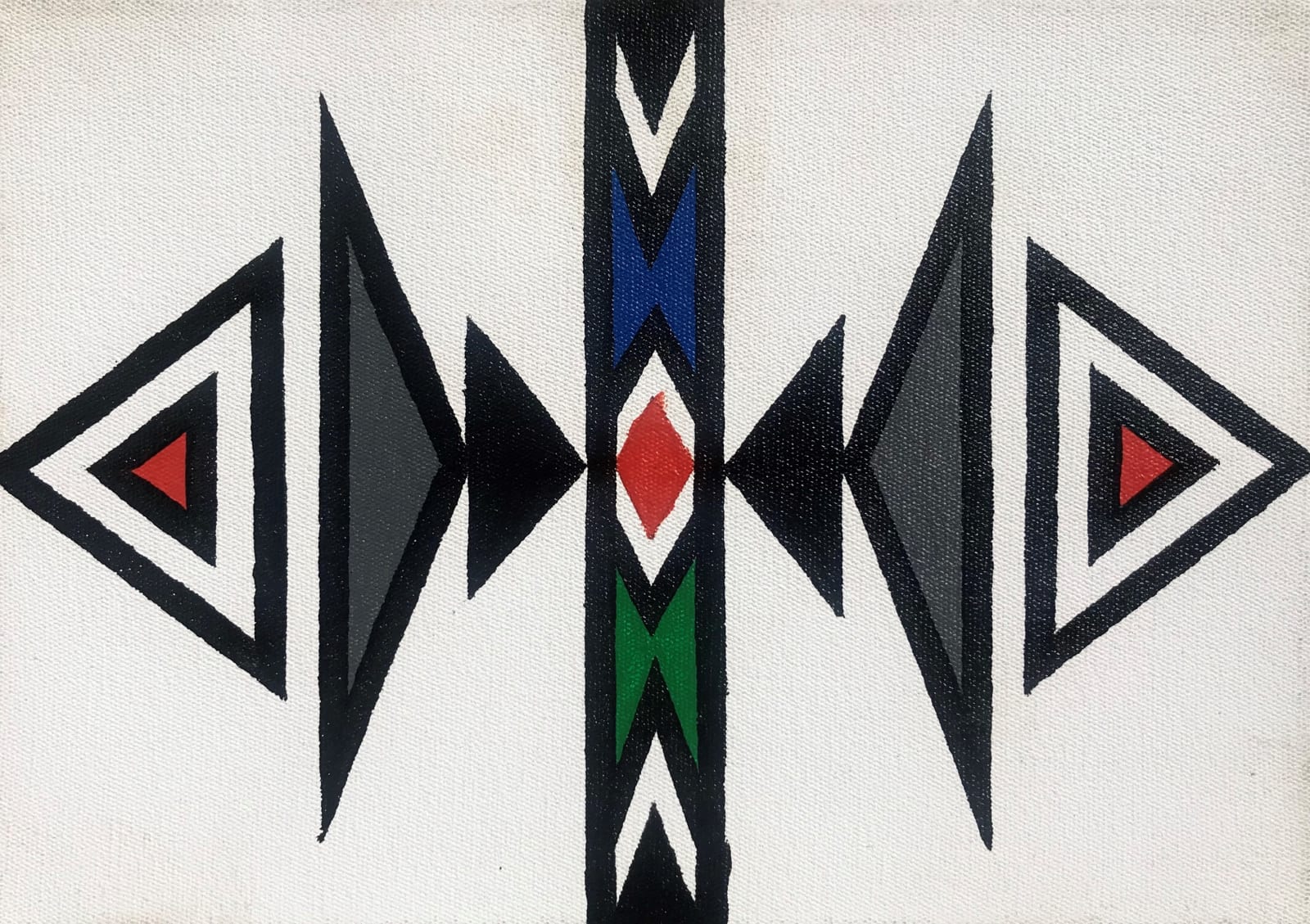 Esther Mahlangu, Ndebele Abstract , 2019
