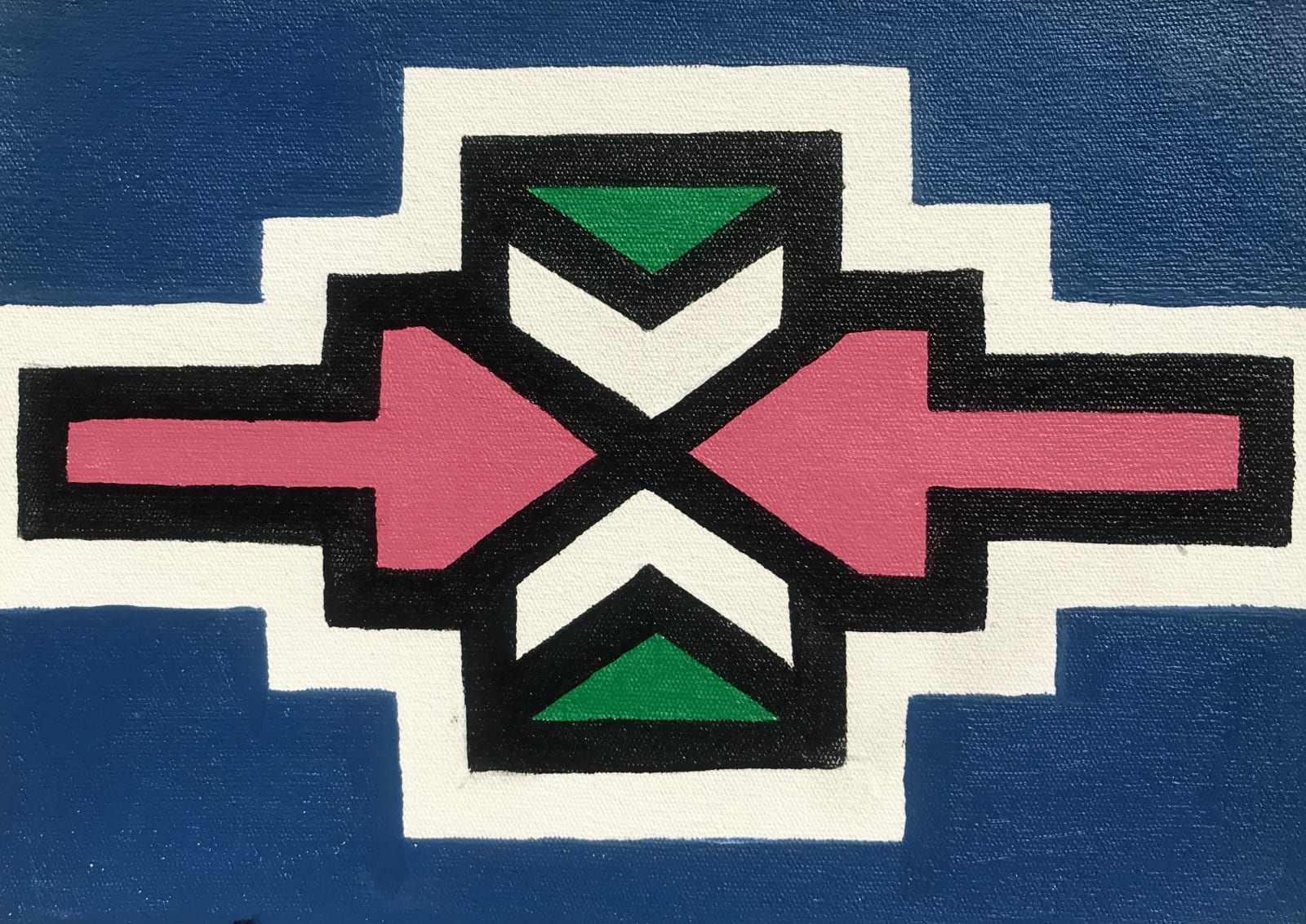 Esther Mahlangu, Ndebele Abstract , 2019