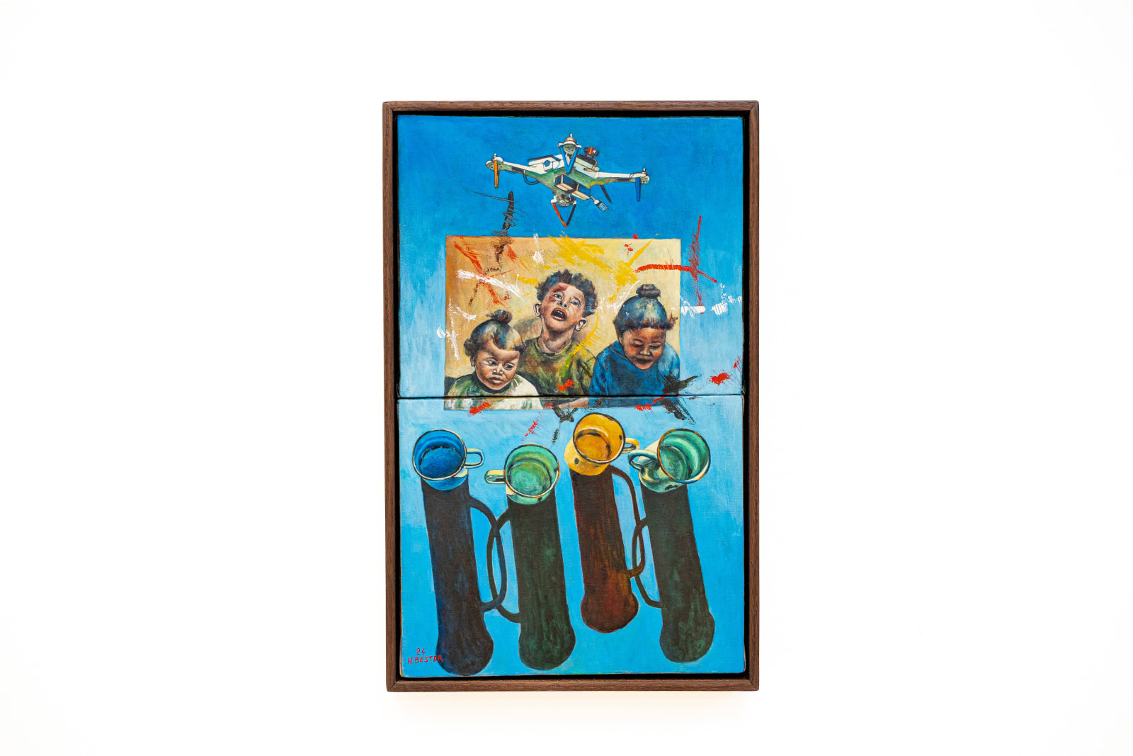 Dr. Willie Bester, Under the drone, 2024