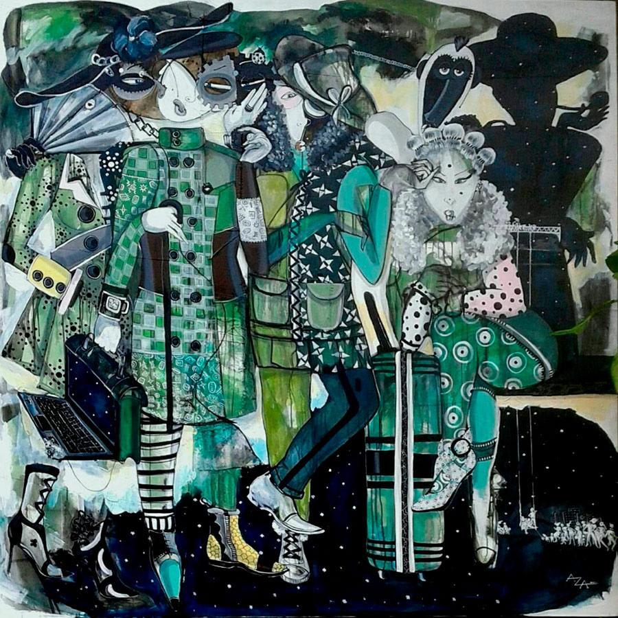 Aza Mansongi, Boomerang, 2017