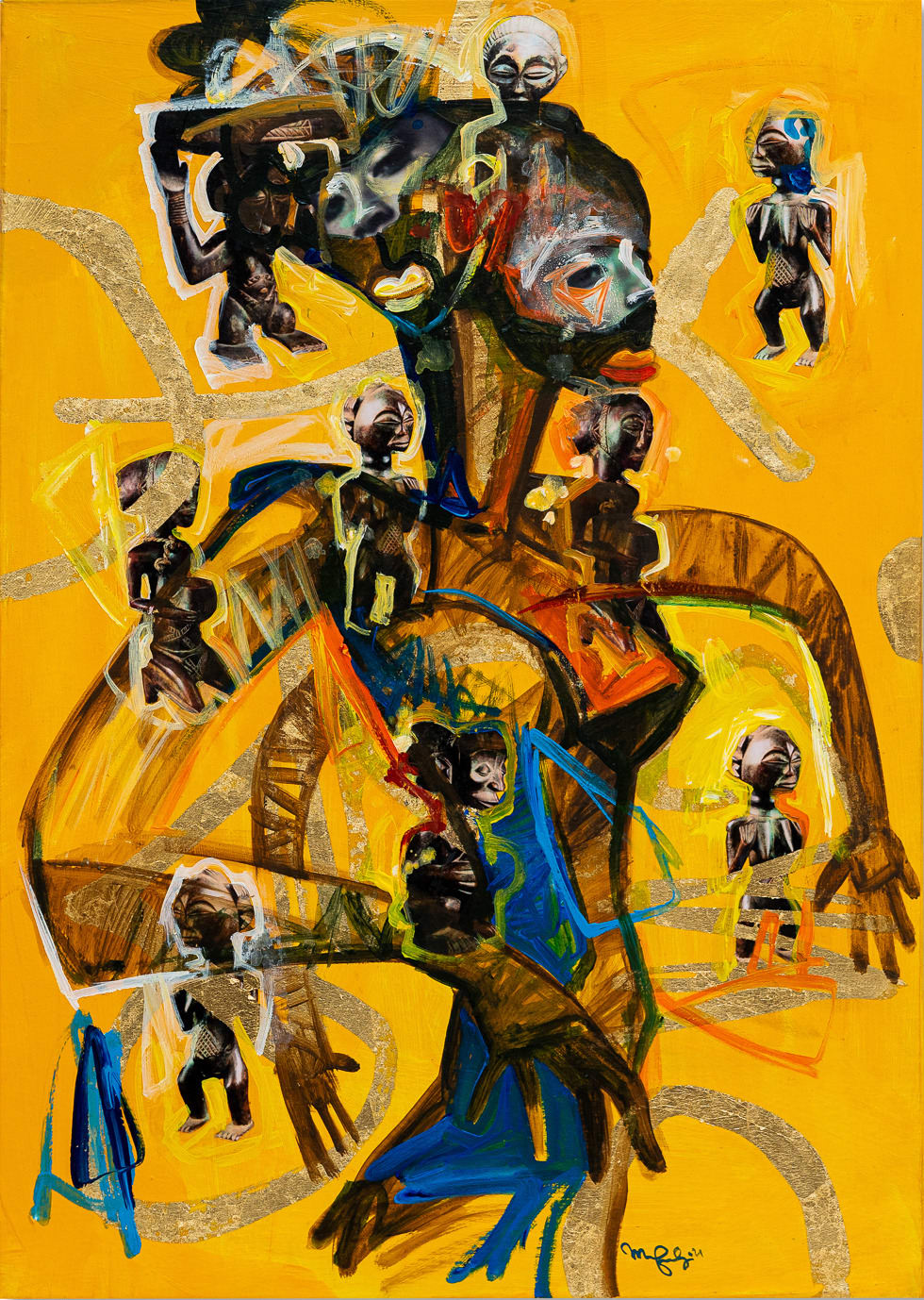 Papytsho Mafolo, Ancestral Wealth , 2021