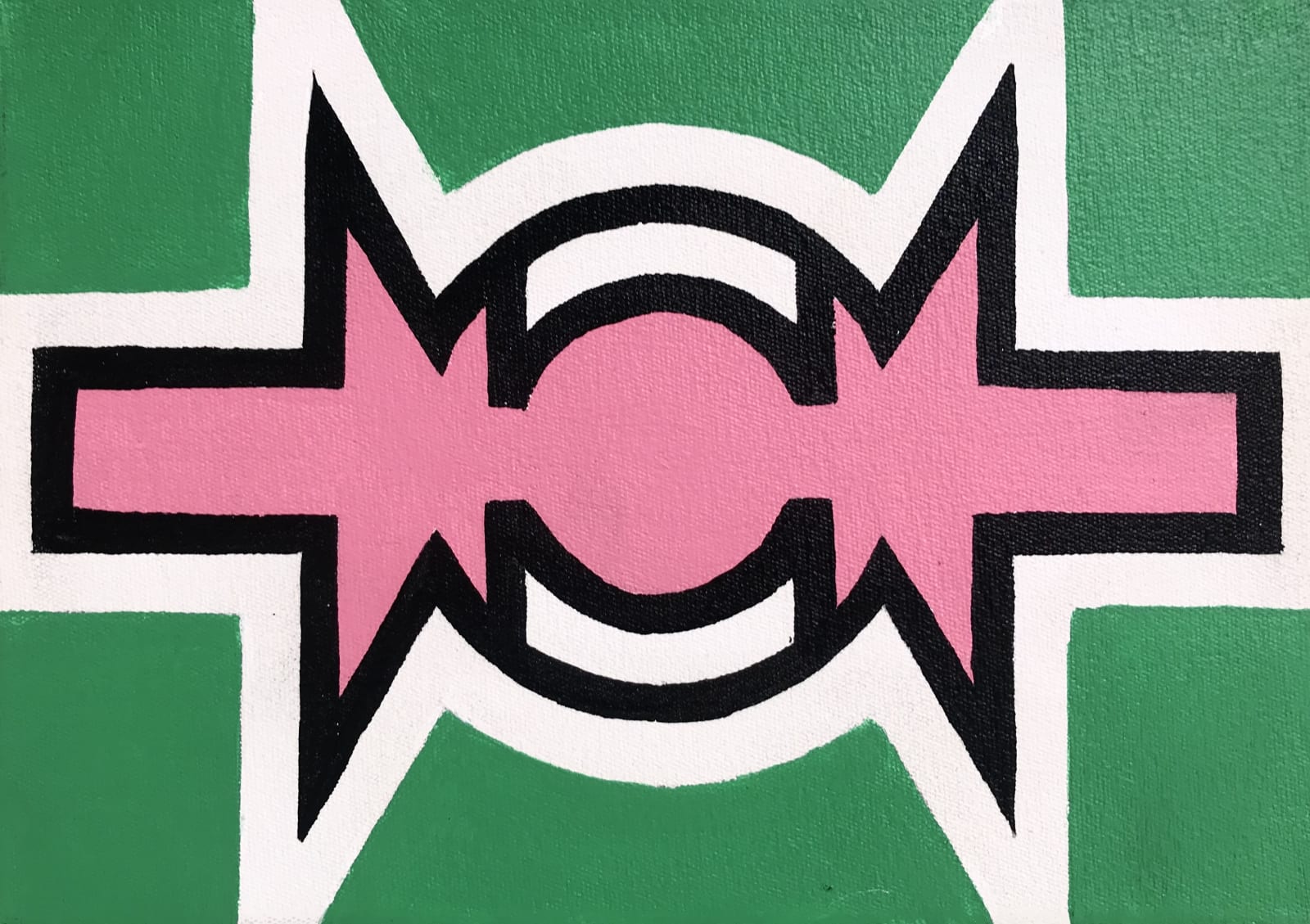 Esther Mahlangu , Ndebele Abstract , 2019