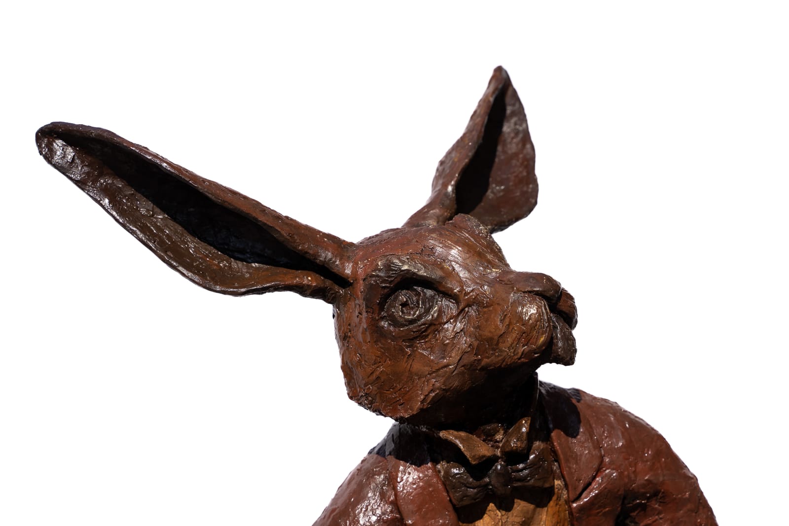 Carol Cauldwell, Rabbit playing bik guitar, 2018