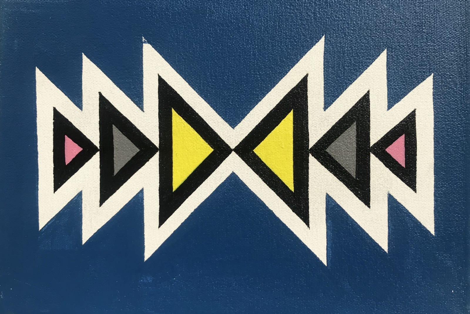 Esther Mahlangu, Ndebele Abstract , 2019