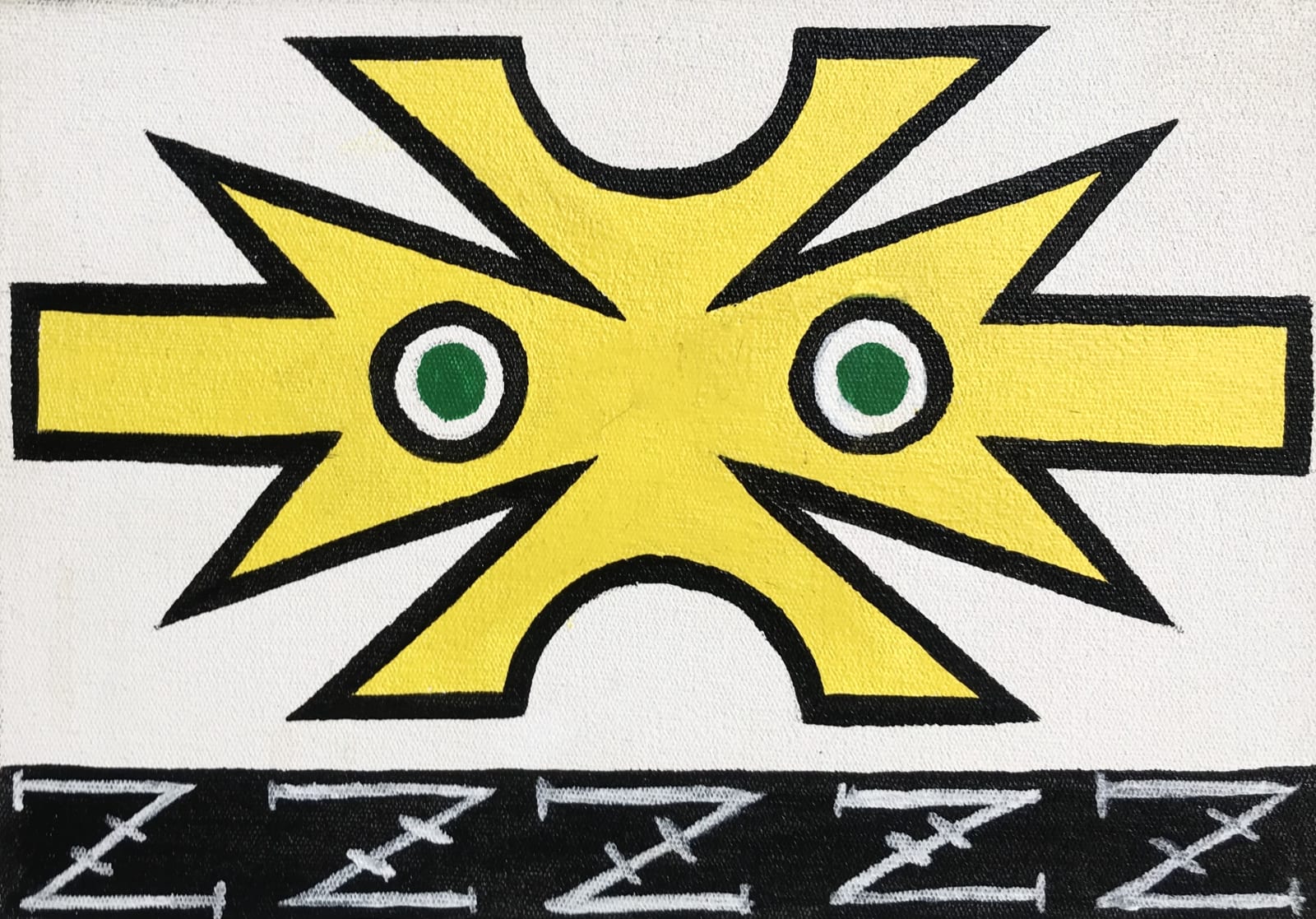 Esther Mahlangu , Ndebele Abstract , 2019