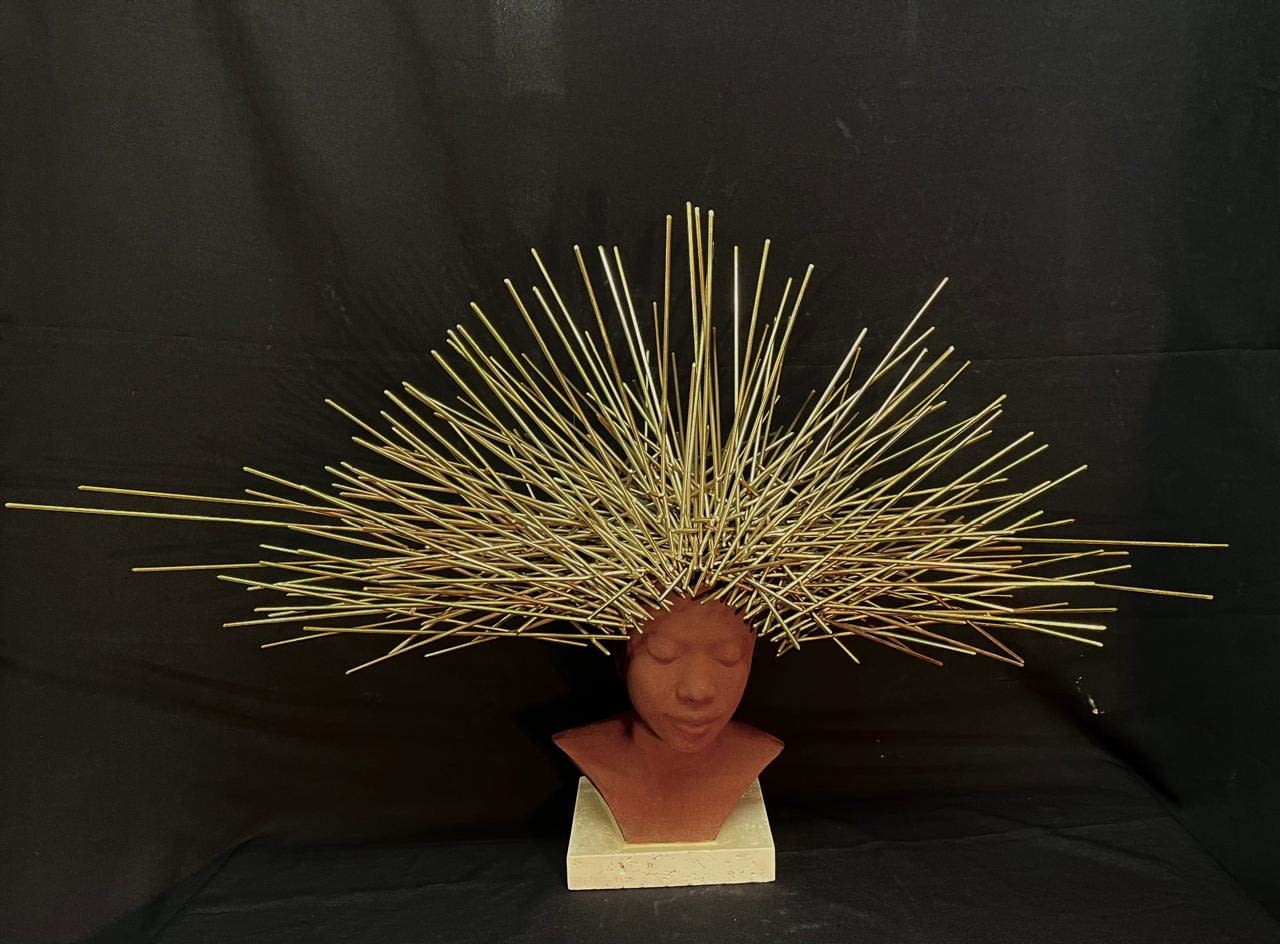 Kunye Colab Art, Ubusi Manala - Gold, 2024