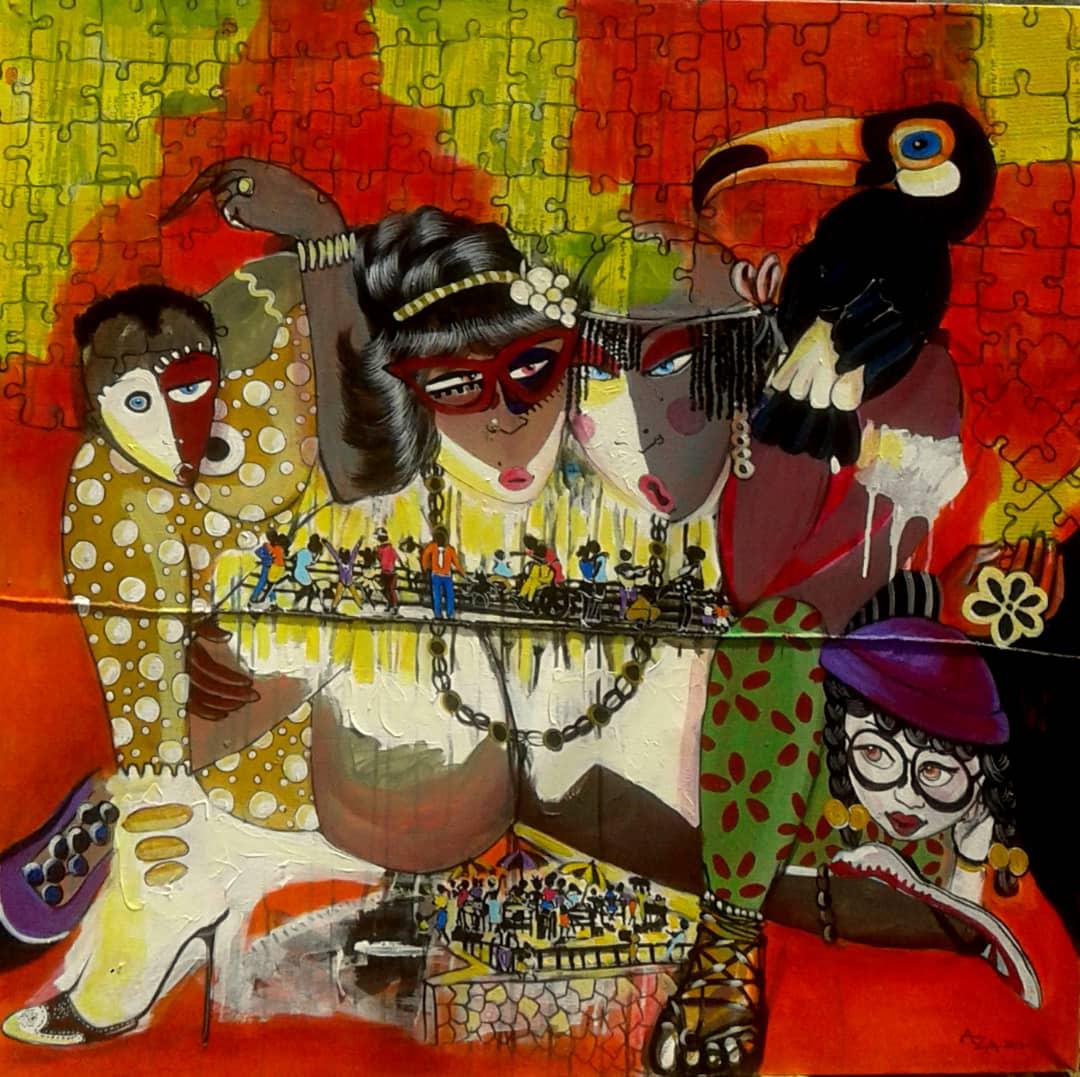 Aza Mansongi, Confrontation 2, 2019