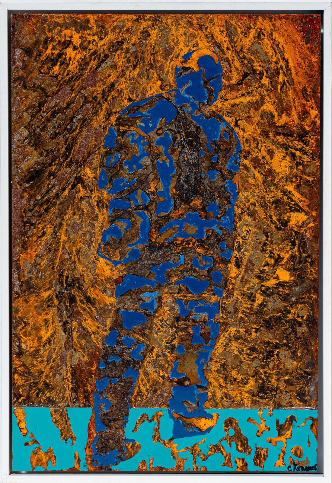 Candice Kramer, Keep Walking II (centre), 2022