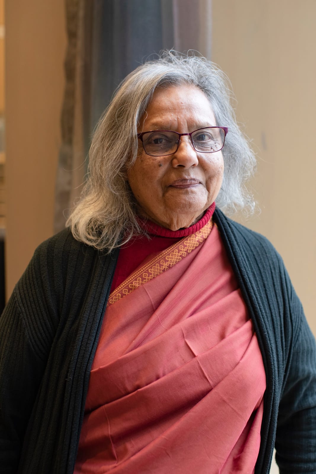 Ela Gandhi, Social worker and political activist in South Africa.