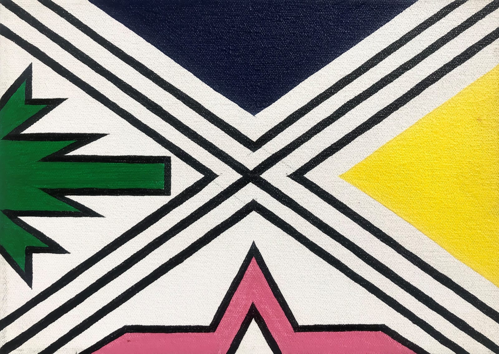 Esther Mahlangu, Ndebele Abstract , 2019