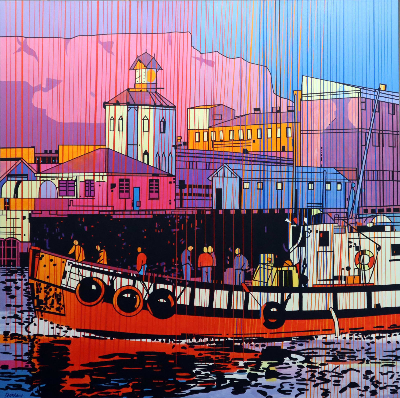 Paul Blomkamp, Simonsberg ... old Cape Town Harbour, 2022