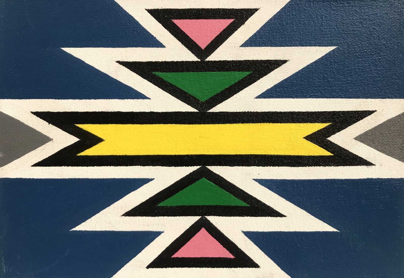 Esther Mahlangu, Ndebele Abstract , 2019