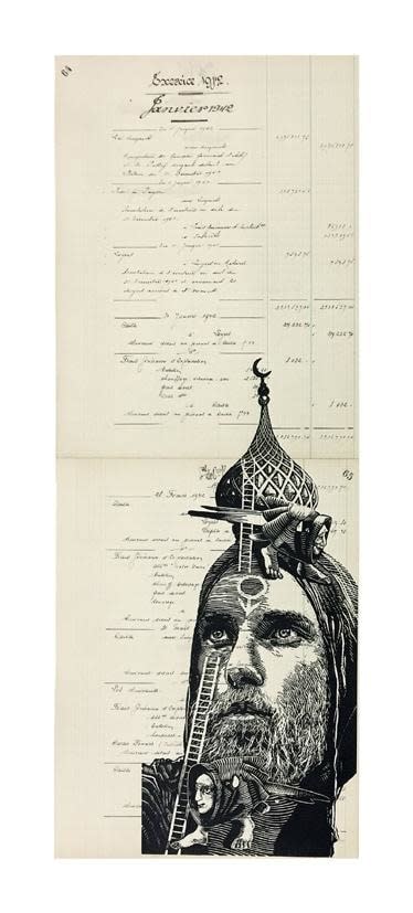 Christiaan Diedericks, Monstrum est Scriptor Festum IV (State III), 2017