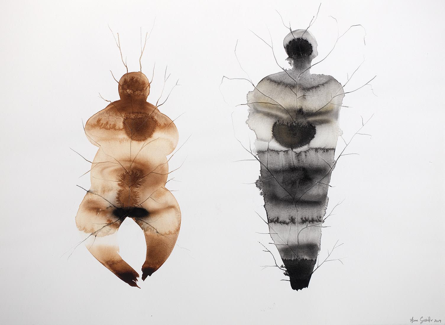 Ann Gollifer, Leafpeople, 2019