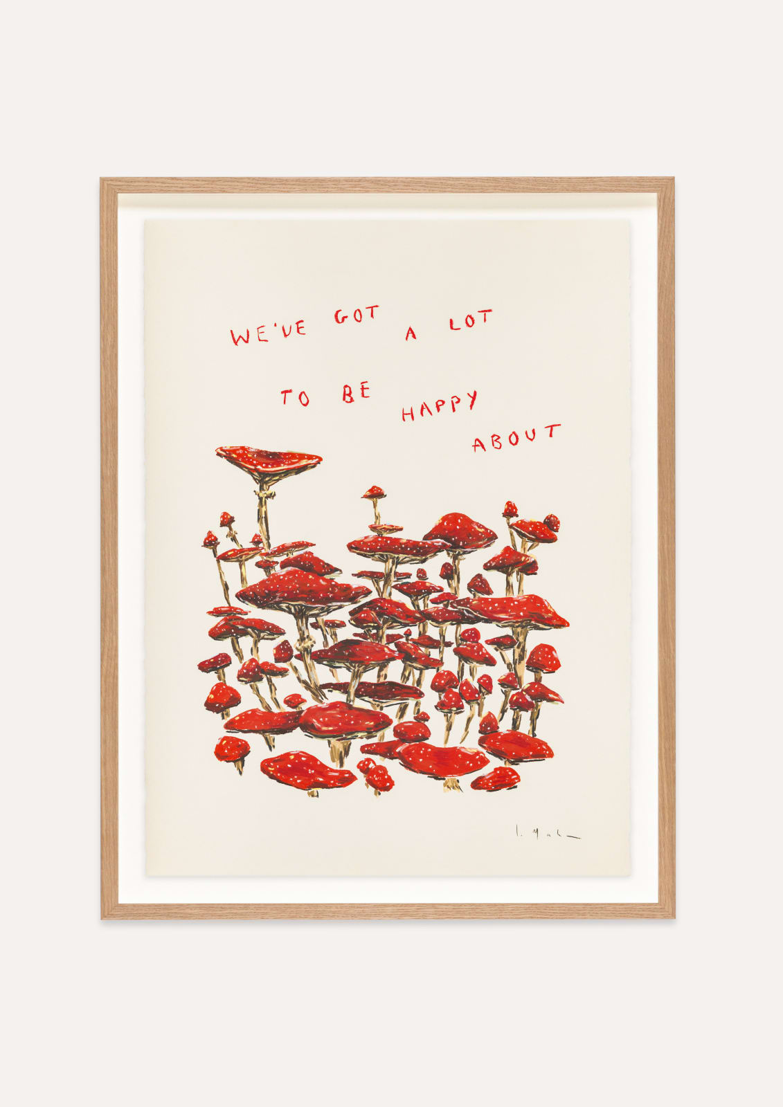 'We've Got A Lot To Be Happy About' By Lucy Mahon