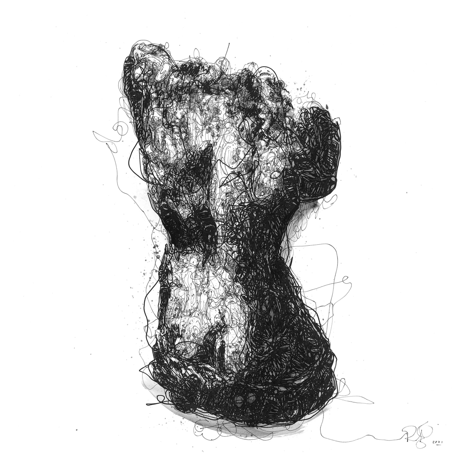 Richard Berner, Torso #2 (I Am), 2021