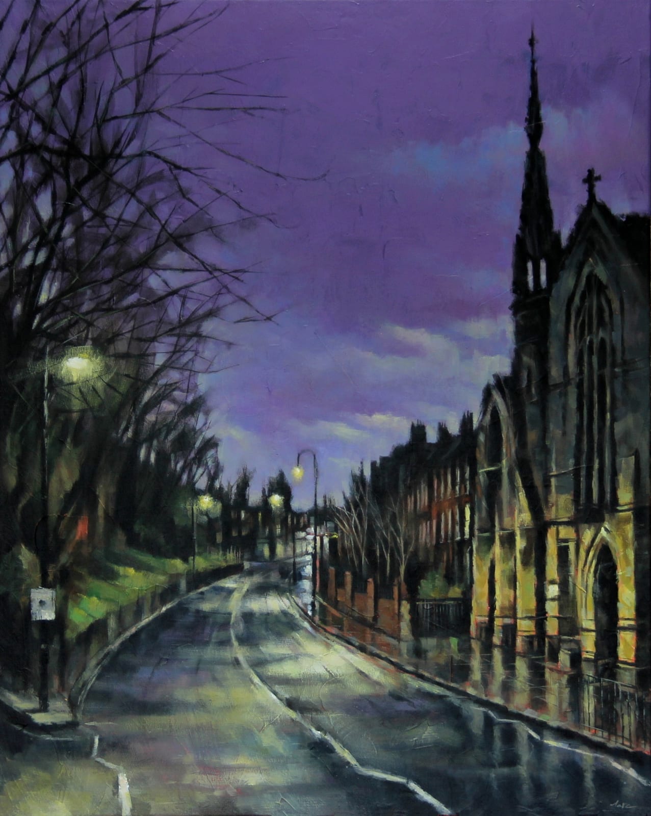 Marc Gooderham, Heath Street, Hampstead, 2021