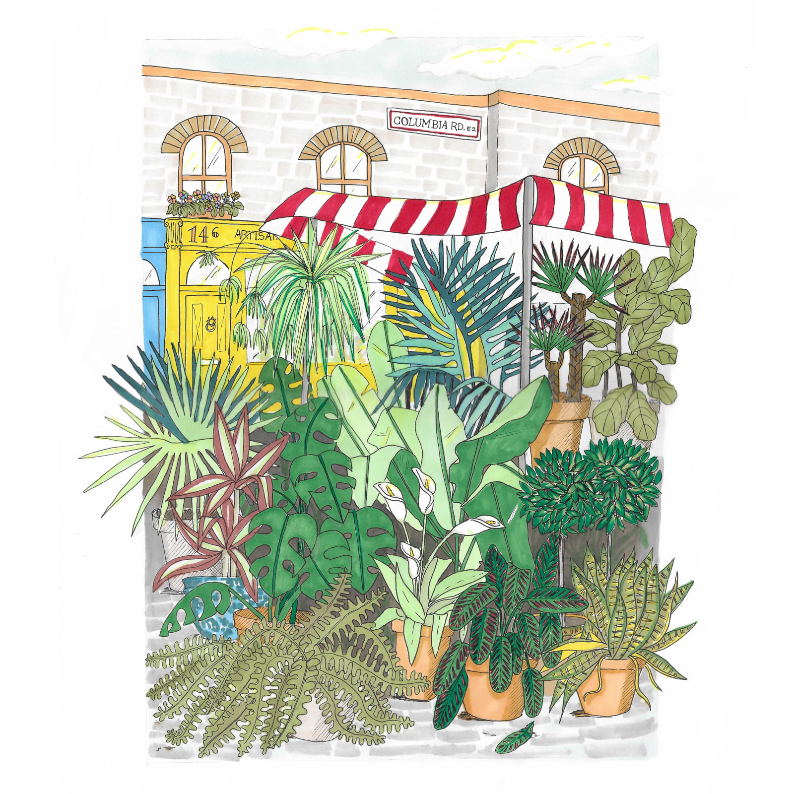'Columbia Road' by Amy Fleuriot-Reade