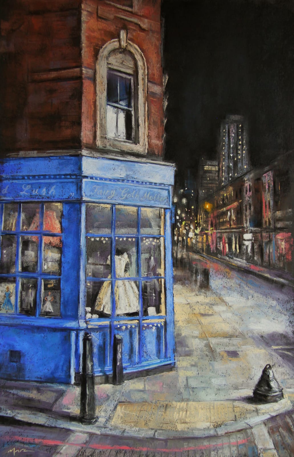 Marc Gooderham, Electric Blue, 2021