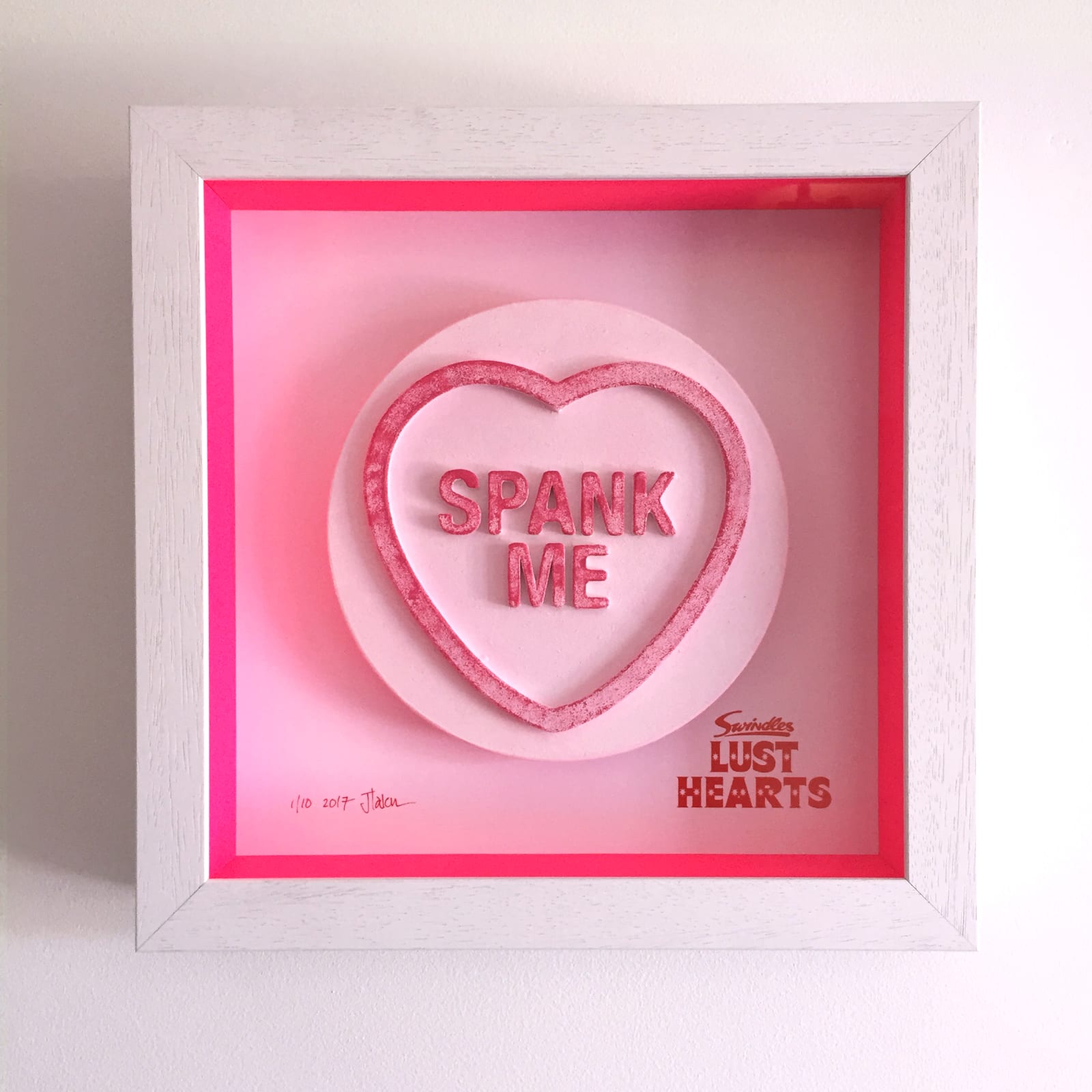 James Talon, Lust Hearts - Spank Me (Pink), 2021