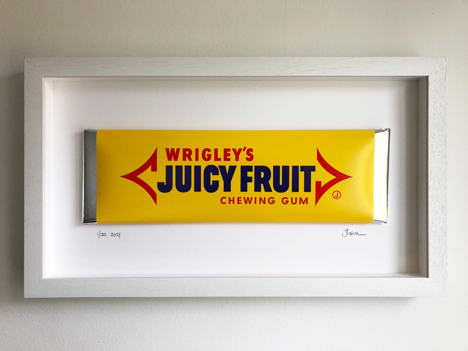James Talon, Eucharist (Juicy Fruit), 2021