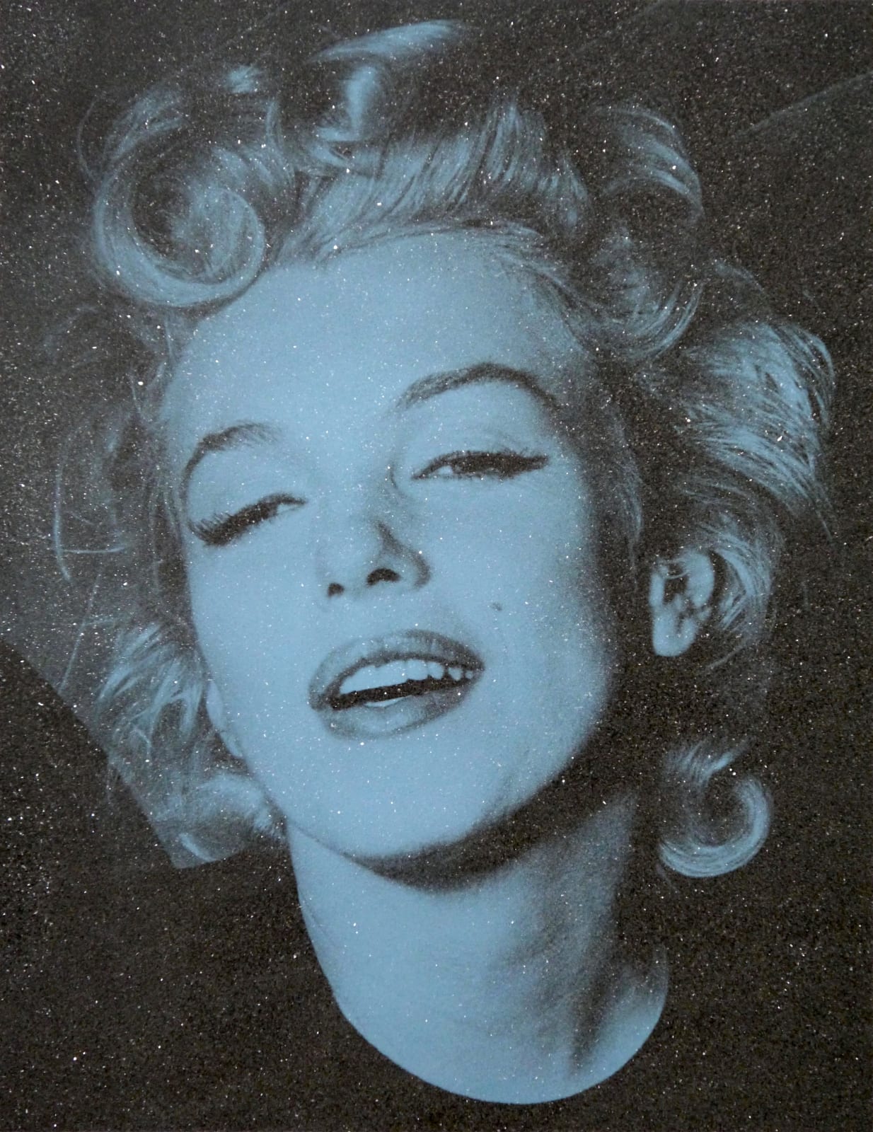 'Marilyn Monroe - Blue' by David Studwell