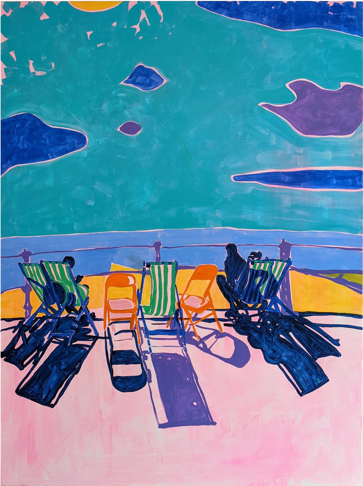 Elizabeth Power, Goat Ledge in the Sun, 2021