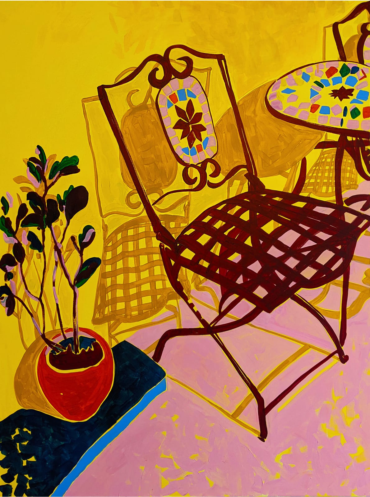 'Garden Chair in the Sun' by Elizabeth Power