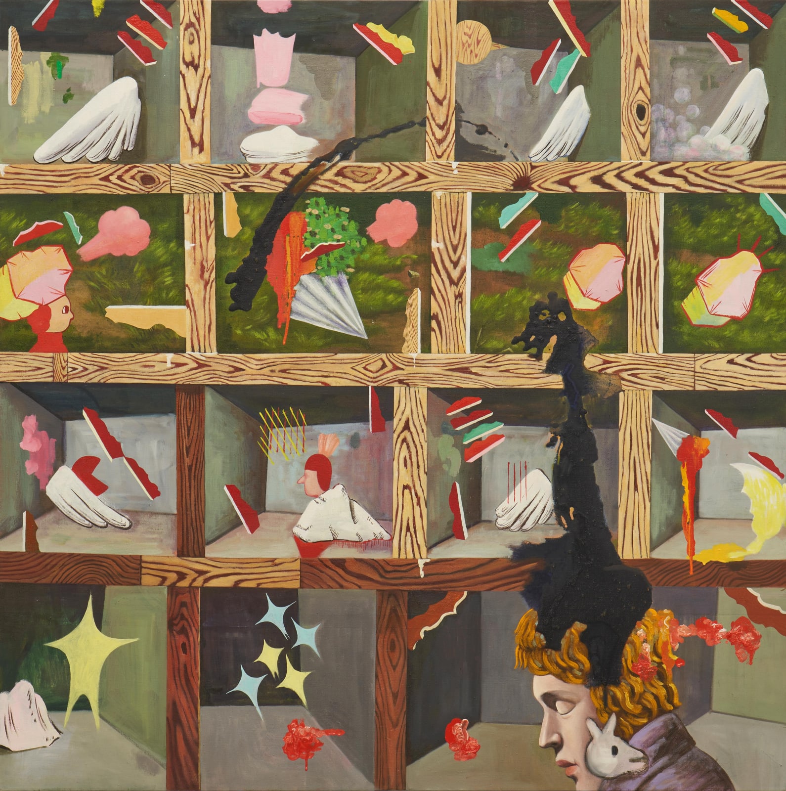 Suejin Chung, Multidimensional Creatures in the Cage 5, 2020-2024