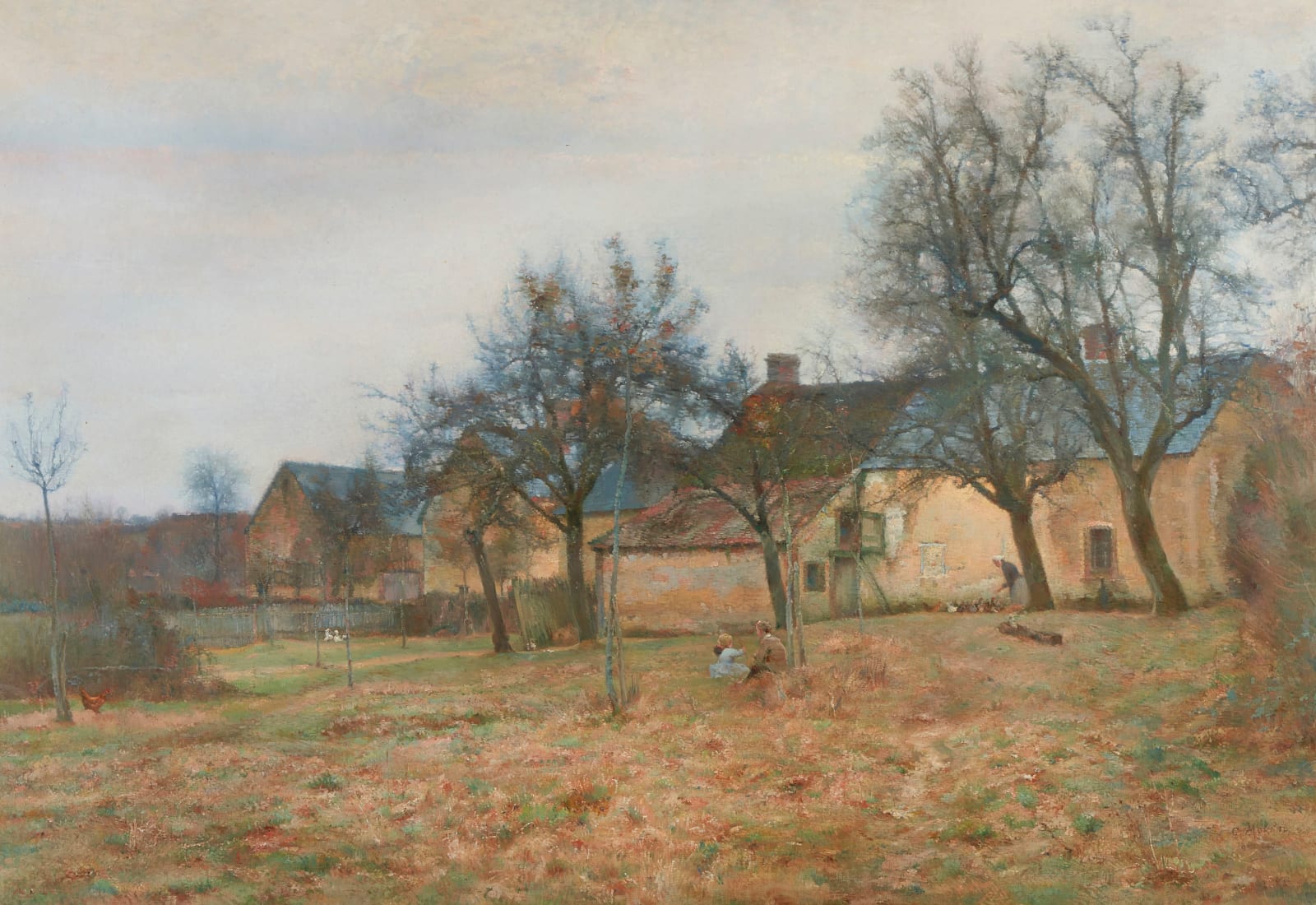 Ceneri Louis Edouard Morand (1852-1917), Le verger