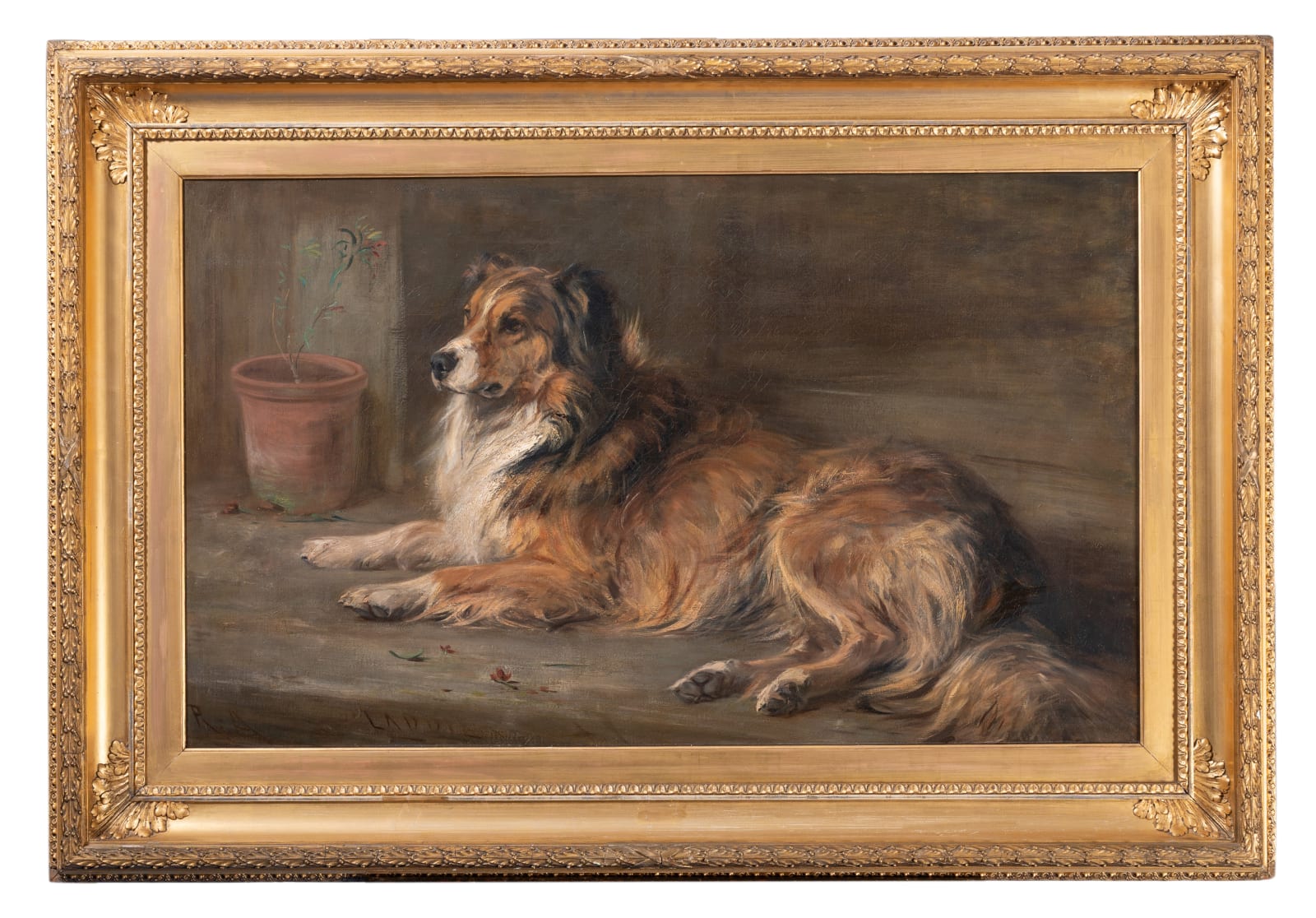 Robert L. Alexander R.S.A., R.S.W. (1840- 1923), 'Laddie', a collie