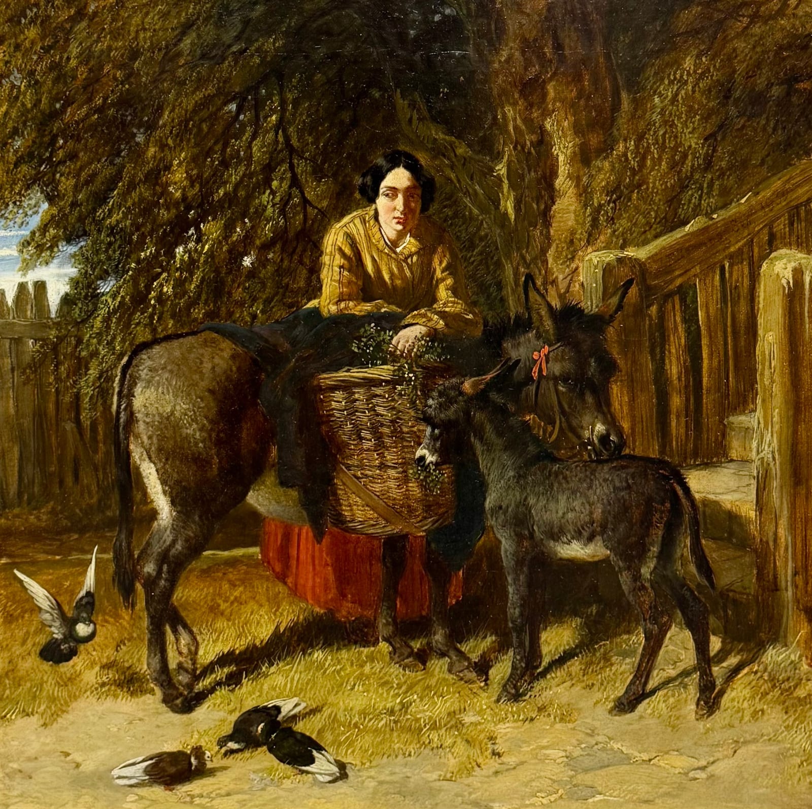 John Frederick Herring Snr (Surrey 1795-1863 Kent), Feeding Time