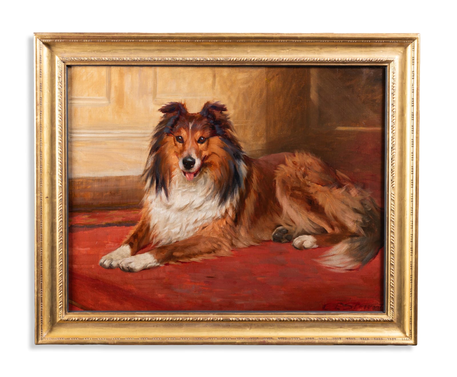 Charles Edward Stewart (fl. 1887-1938), A collie lying down