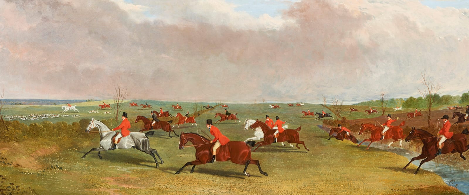 John Frederick Herring Snr (Surrey 1795-1863 Kent), Full cry