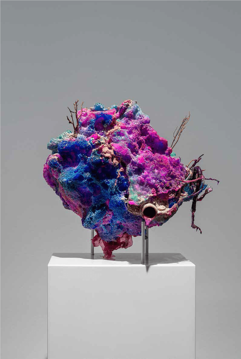 Ugo Schiavi, Gorgone N°1 (Bleue, Violette Et Verte), 2021