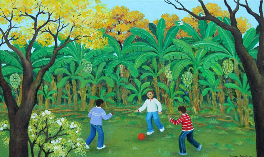 Barbara Rochlitz, Playing Along the Banana Grove, 2007