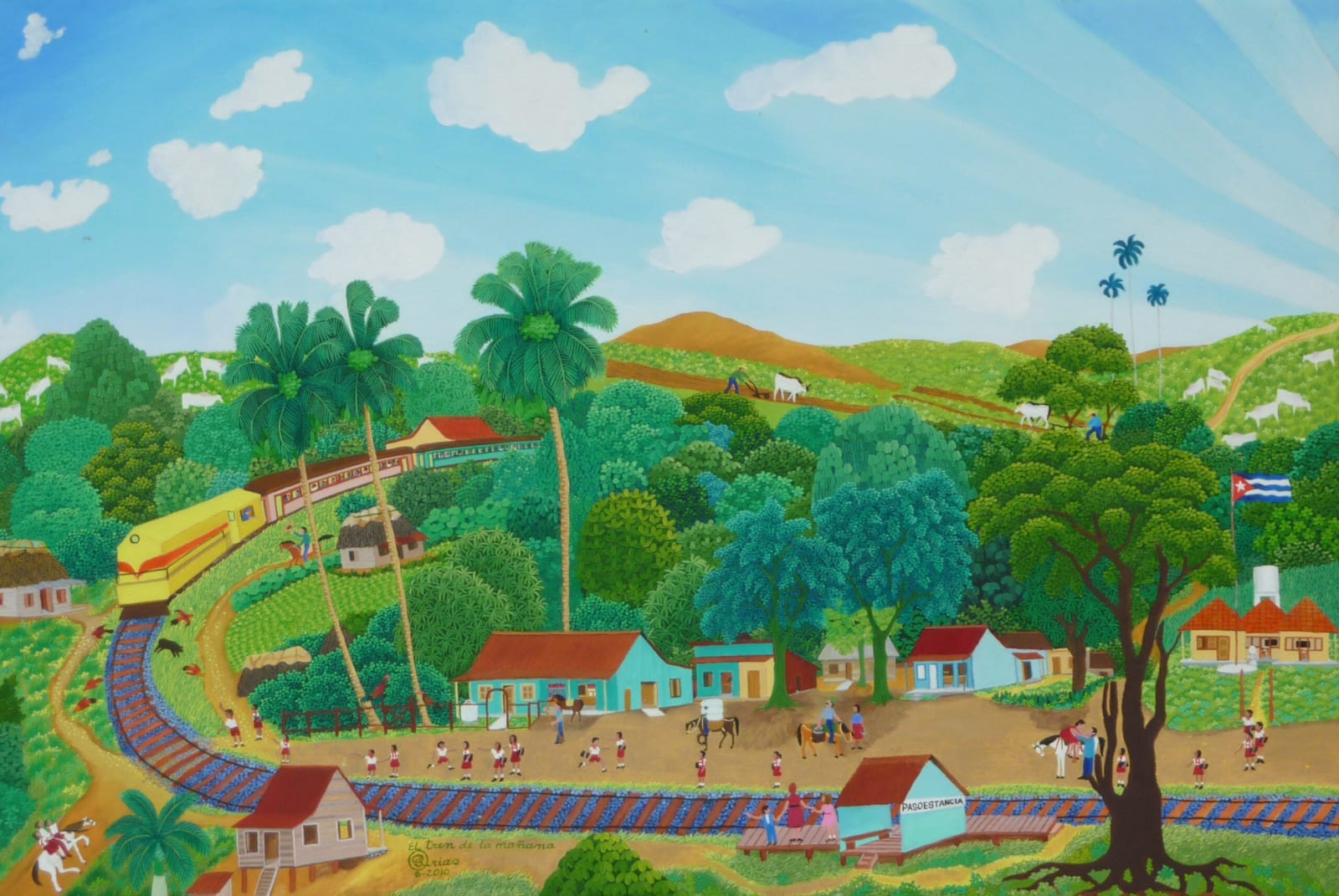 Luis Joaquin Rodriguez Arias, The Morning Train, 2010