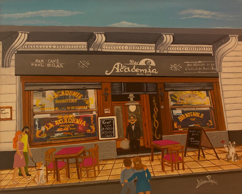 Lidia Papic, “La Academia” Bar, 2022