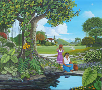 German Ramon Duron, By the Pond, 2013
