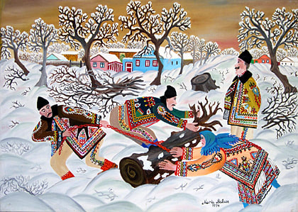 Maria Balan, The Woodsmen, 1974