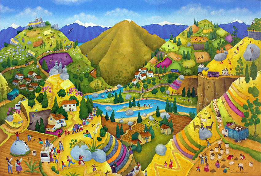 Patricia Henricy Cruzalegui, Voyage to Mt. Huaytapallana, 2018