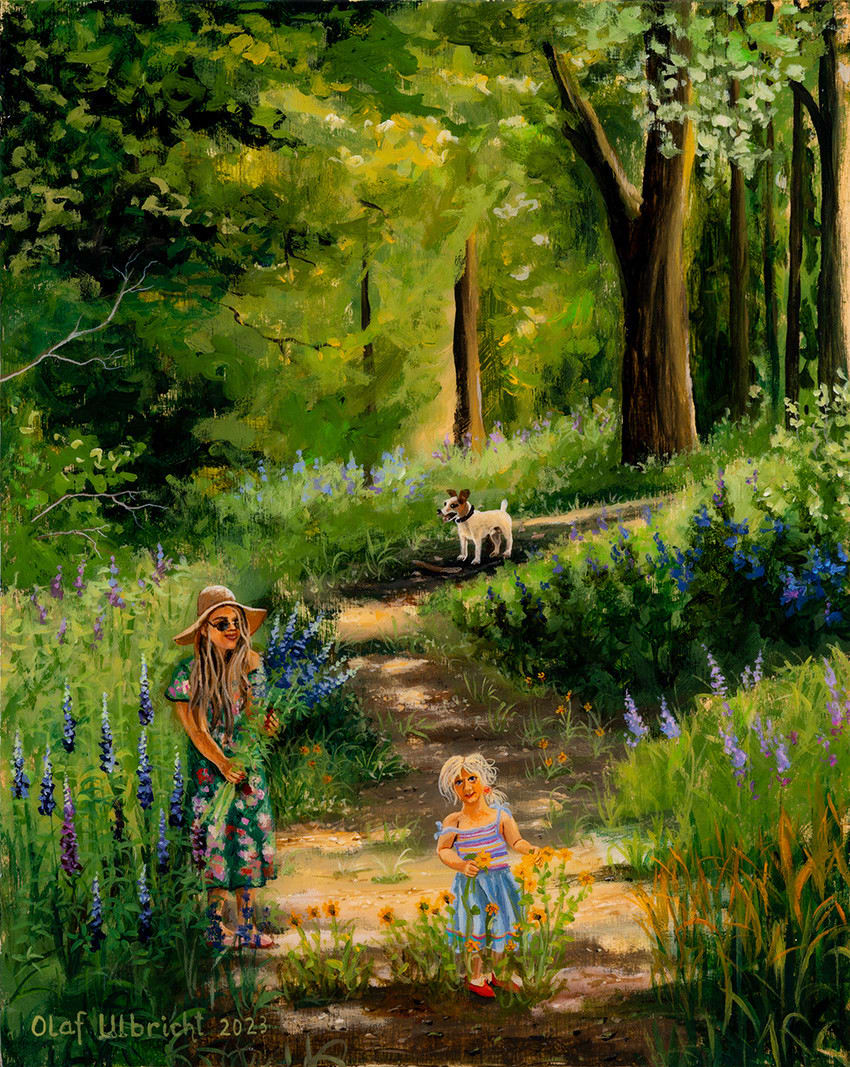 Olaf Ulbricht, Flower Girl, 2023