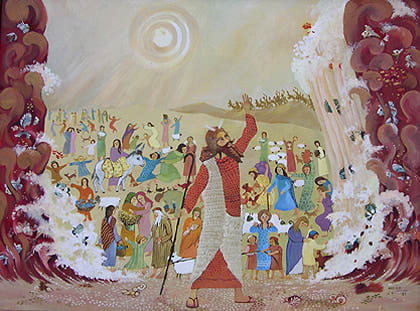 Beatriz Orosco, Crossing the Red Sea, 2003