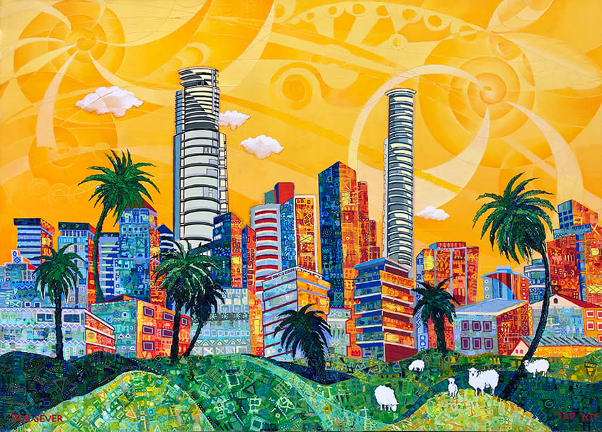Zoe Sever, City Sprouts, Tel Aviv, 2019