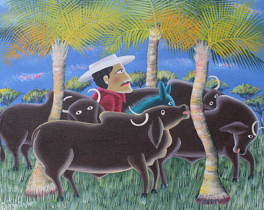Ivonaldo Veloso de Melo, The Blue Horse, 1990