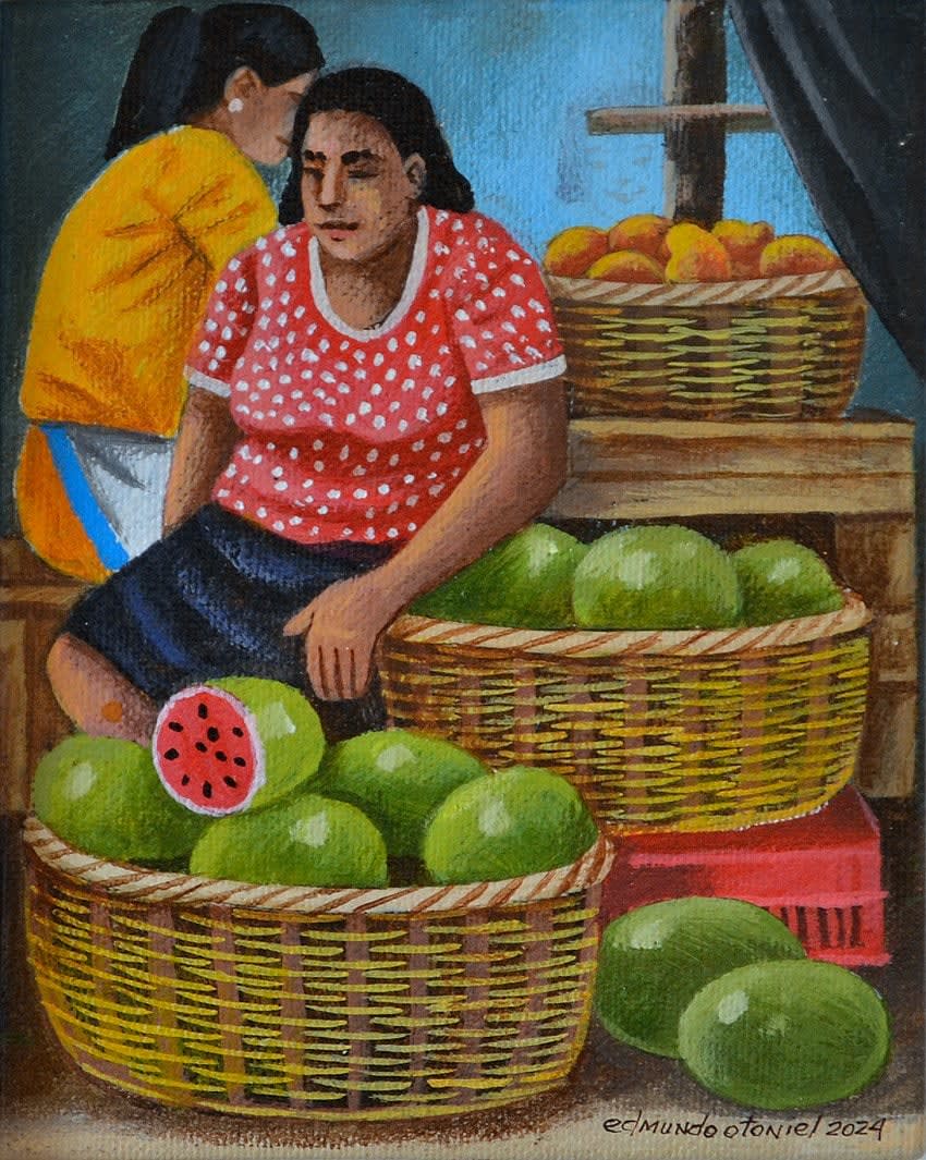 Edmundo Otoniel, Watermelon Seller, 2024