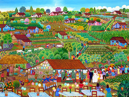 Noel Calero, Village Wedding, 2018