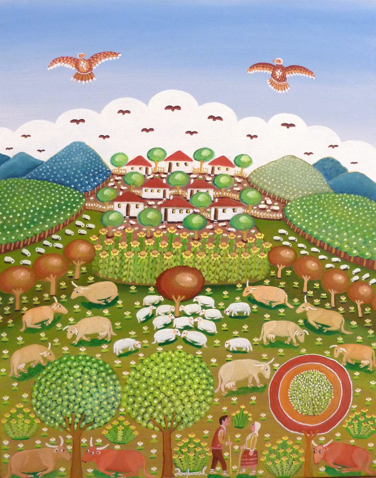 Dobrosav Milojevic, Romance Among the Flock, 2014
