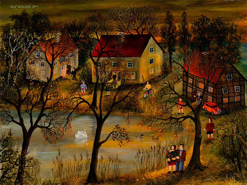 Olaf Ulbricht, A Village Pond, 2011